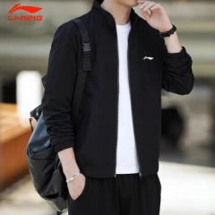 外套男士卫衣春秋款潮流开衫针织立领宽松休闲夹克上衣运动服